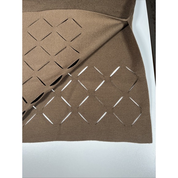 House of Harlow 1960 Knit Long Midi Skirt Brown‎ size S - Picture 4 of 5